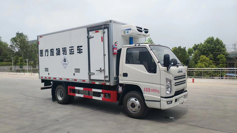 國(guó)六江鈴順達(dá)醫(yī)療廢物轉(zhuǎn)運(yùn)車廠家優(yōu)惠直銷！