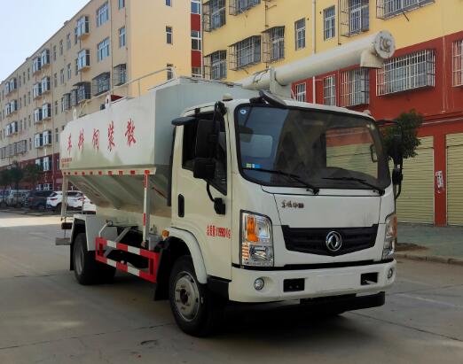 國(guó)六東風(fēng)華神散裝飼料運(yùn)輸車